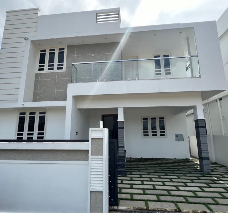 3 BHK semi furnished villa for sale at Thengod near Info park